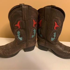 Girls size 3 cowboy boots